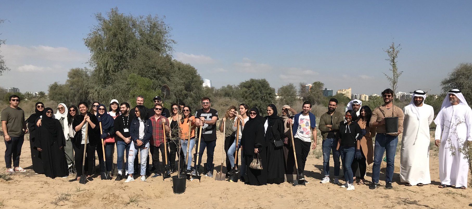 You are currently viewing Dubai Tourism DTCM planted 25 Ghaf trees