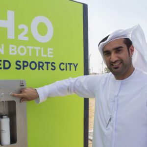 New Water Refilling Stations Installed at Zayed Sports City