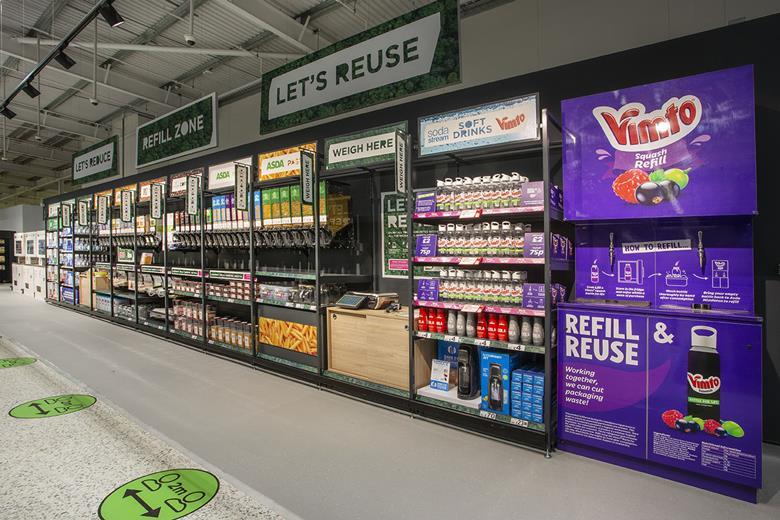 You are currently viewing Buy Coca-cola, Nestle, And Mars In Refillable Containers At Asda Store